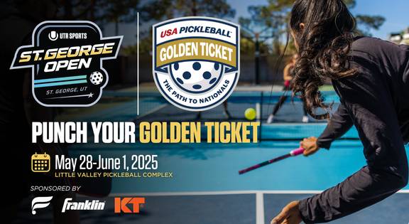UTR Sports: St. George Open - USA Pickleball Golden Ticket Tournament
