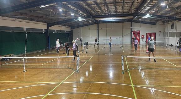 APISC Pickleball social pop up event