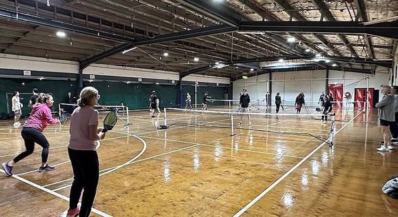 APISC Pickleball social pop up event