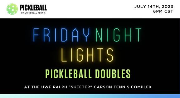 Friday Night Lights--Pickleball Doubles