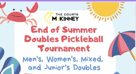 End of Summer Pickleball Tournament