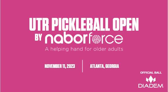 UTR Pickleball Open by NaborForce ($1,800 Prize Money)
