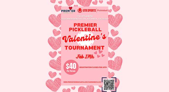 ***NEW REGISTER LINK IN DESCRIPTION*** Premier Pickleball Valentines Tournament