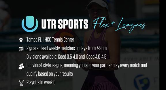 Tampa: Pickleball Doubles Flex+ League (Feb 23rd - Apr 12th)