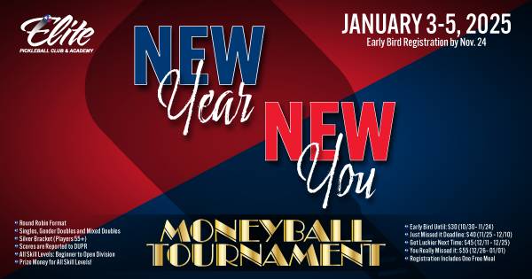 Elite's "New Year, New You" Moneyball Tournament