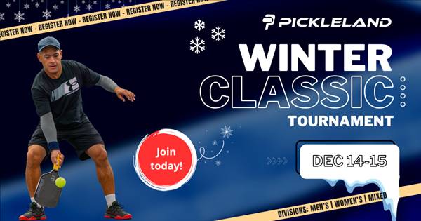 Pickleland Winter Classic in Austin - Men's, Women's, Mixed Indoor - Players from Dallas, Houston..