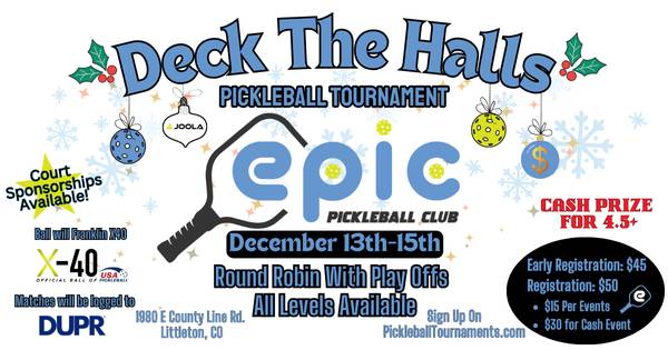 Epic PBC Tournament - Deck the Halls