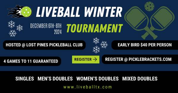 Liveball Winter Money Back Tournament @ Lost Pines