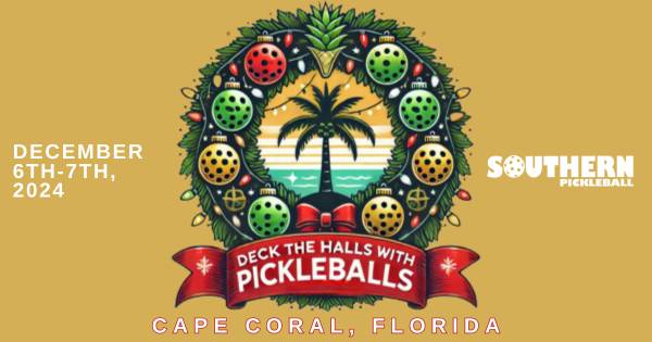 Deck the Halls with Pickleballs Tournament