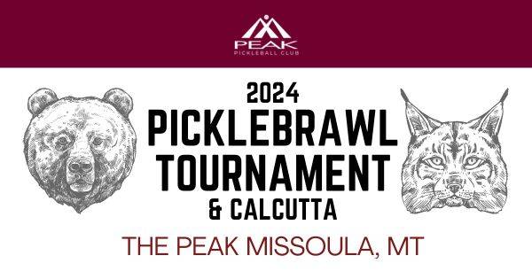 The 2024 PEAK PickleBrawl Tournament & Calcutta