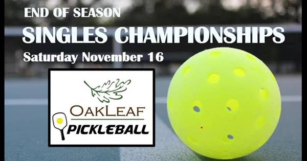 End Of Season Singles Championships