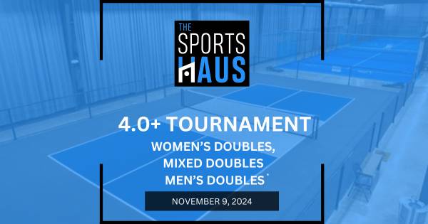 The Sports Haus Open (4.0+)