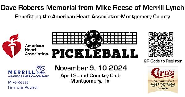 Dave Roberts Memorial benefitting the American Heart Association of Montgomery County (Houston)