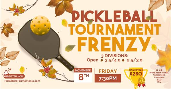 RCW Fall Pickleball Frenzy