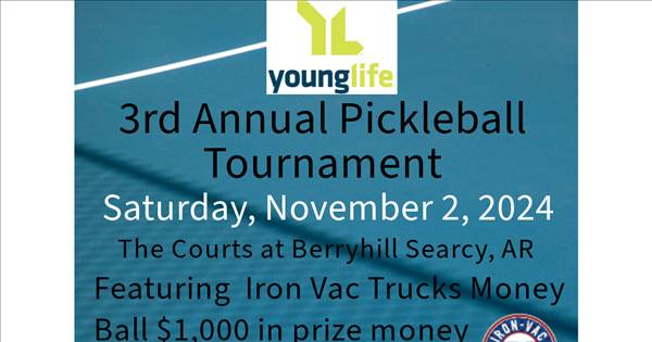 Searcy Young Life Pickleball Tournament
