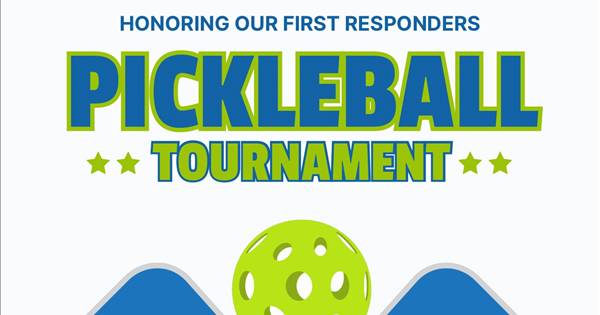 Pickleball with First Responders