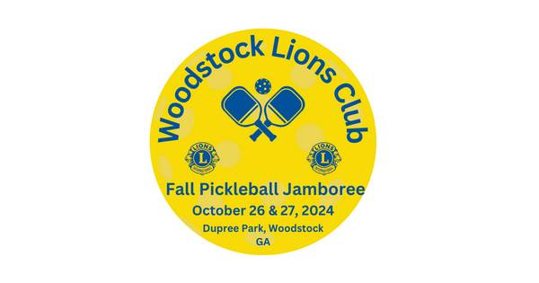 Woodstock Lions Club Fall Pickleball Jamboree Round Robin 2024