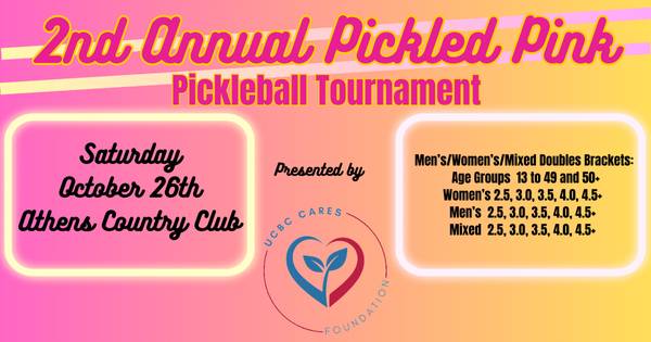 2nd Annual Pickled Pink Tournament