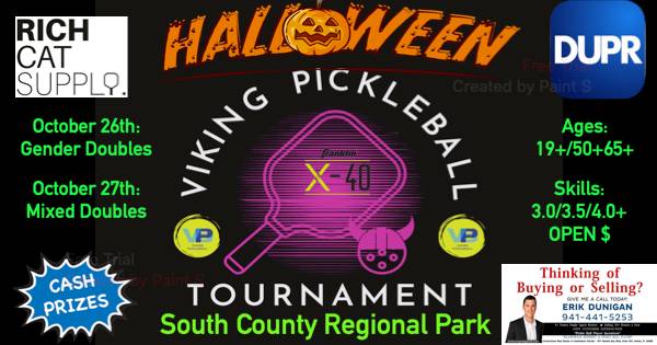 Halloween Pickleball Tournament