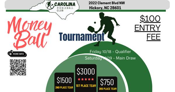 Carolina Pickleball Club Moneyball $5000+
