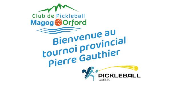 Tournoi Provincial  Pierre Gauthier 2024