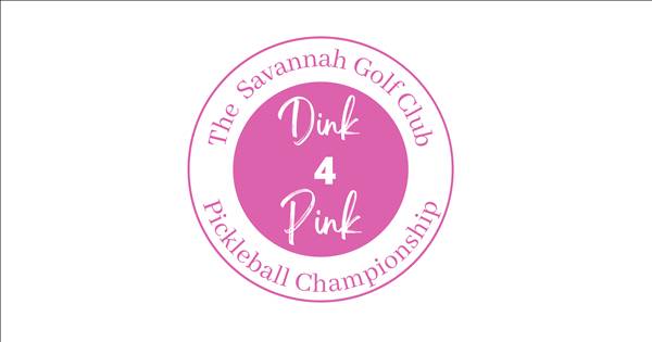 Dink 4 Pink Savannah (5.0 Men's $$$)