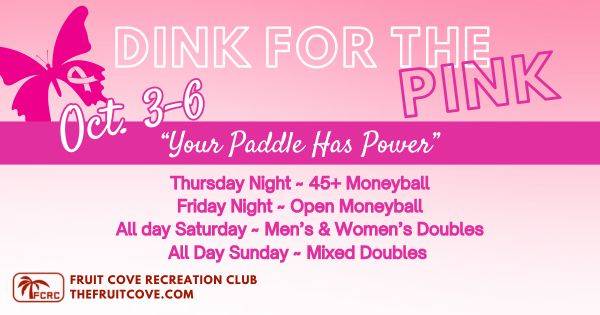 Dink for the Pink Pickleball Classic - 2nd Annual