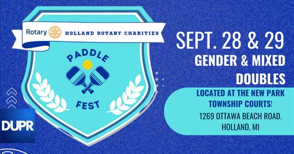 CANCELED-Holland Rotary Charities Paddle Fest