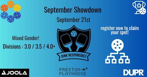 Preston Playhouse September Showdown