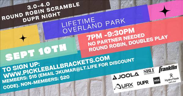 DUPR ROUND ROBIN SCRAMBLE 3.0 TO 4.0