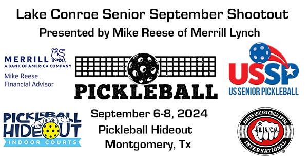 Houston Lake Conroe Senior September Shootout presented by Mike Reese of Merrill Lynch