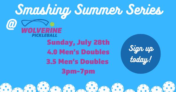 Wolverine Pickleball Summer Series 3.5 M/4.0 M
