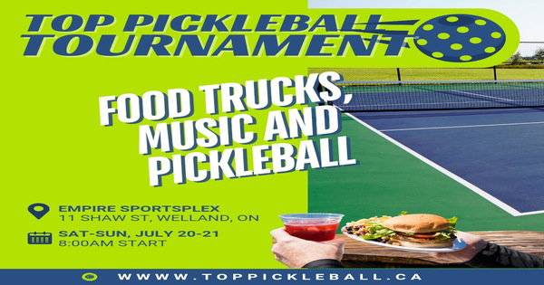 Top Pickleball Tournament Welland