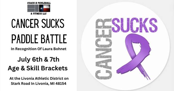 Cancer Sucks Paddle Battle (In recognition of Laura Bohnet)