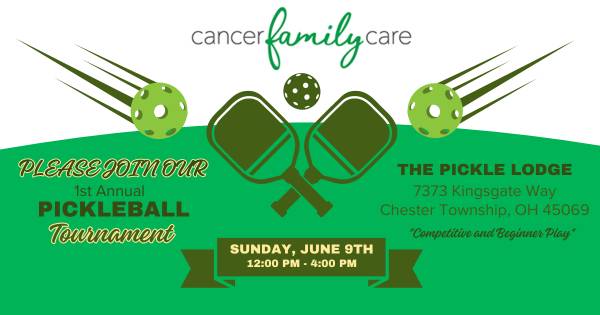 Cancer Family Care Pickleball Tourney