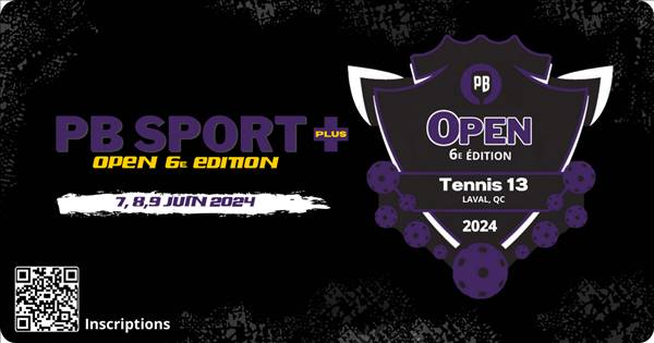 PB SPORT OPEN 6e Edition