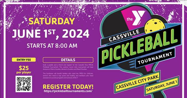 Cassville YMCA Pickleball Tournament