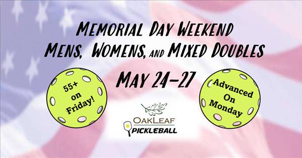 Memorial Day Weekend Doubles