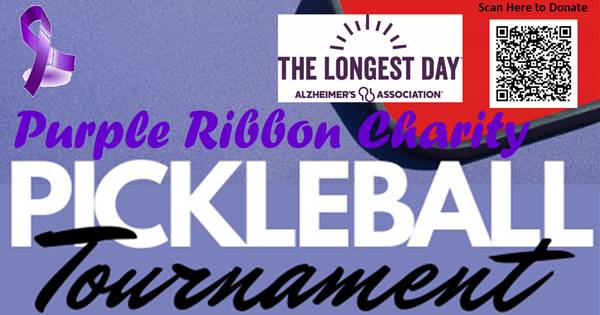 Purple Ribbon Charity Pickleball Tournament