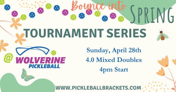 Wolverine Pickleball Spring Series - 4.0 Mixed Doubles