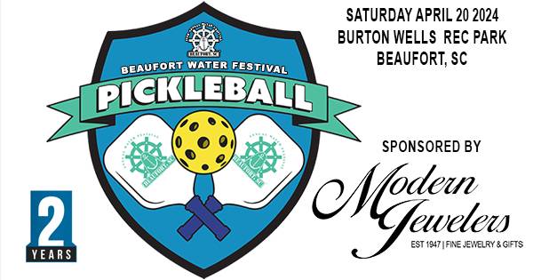 2024 2nd Annual Beaufort Water Festival Pickleball Tournament
