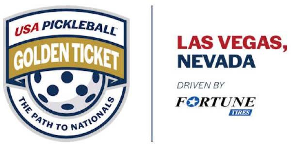 USA Pickleball Golden Ticket - The Path to Nationals - Vegas driven by Fortune Tires