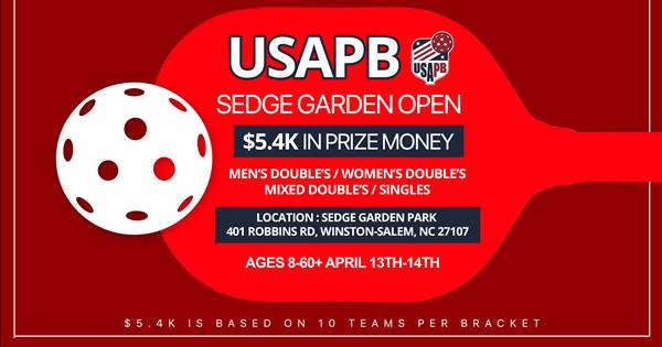 USAPB Sedge Garden Open