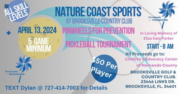 1 Day Only - Pinwheels for Prevention Charity event