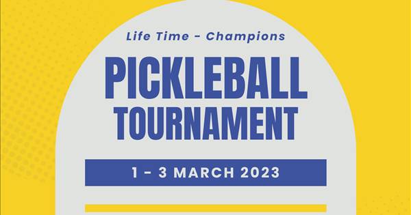 Life Time Champions Pickleball March Classic