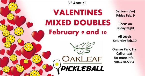 3rd Annual Valentines Mixed Doubles