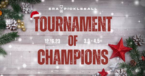 Era Pickleball's Houston Tournament of Champions