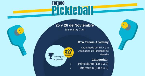 1er Torneo de Pickleball RTA - APH