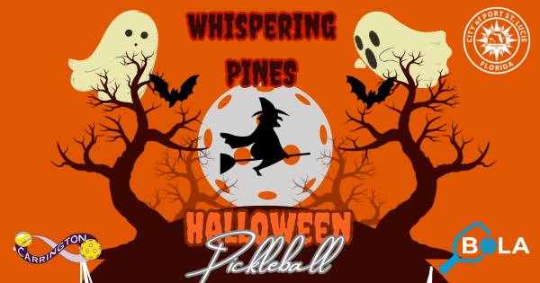 Whispering Pines Halloween Pickleball