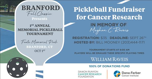 BRANFORD FALL CLASSIC TOURNAMENT A FUNDRAISER FOR CANCER RESEARCH